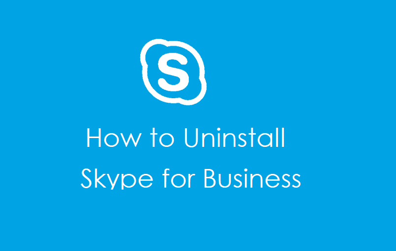 How To Uninstall Skype For Business Via The safest Way 1 how to uninstall skype for business