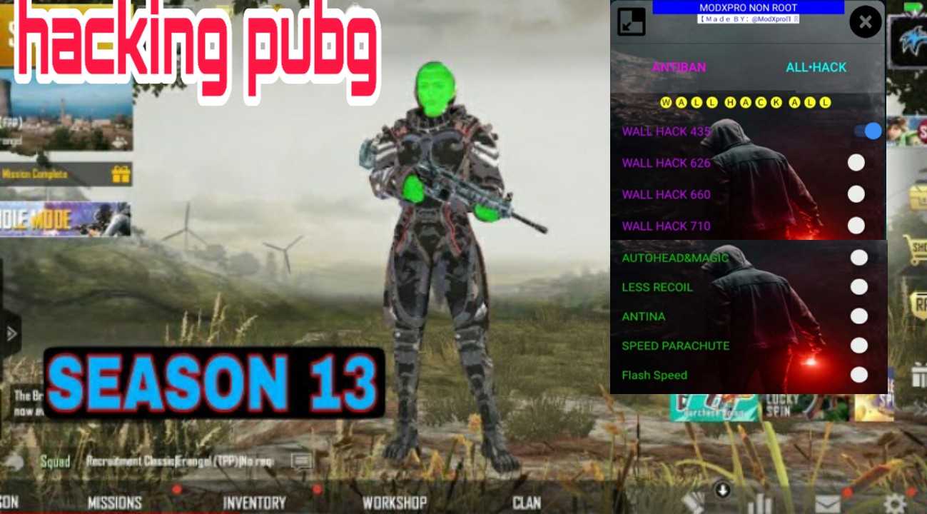 how to hack pubg mobile