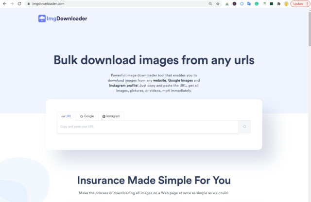 How to Download All Images at Once from The Webpage