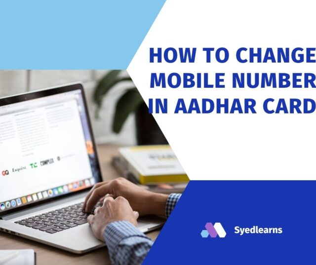 How to change mobile number in Aadhar Card