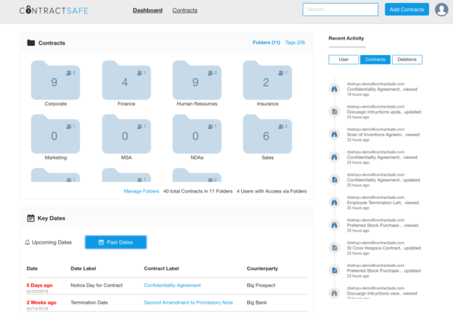 How to Use Contractsafe Online