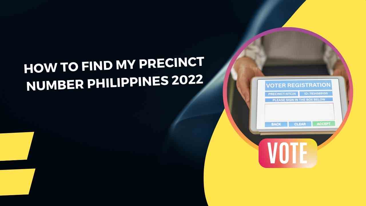 How To Find My Precinct Number Philippines 2022 - SyedLearns - Top News - How To Find My Precinct Number Philippines 2020