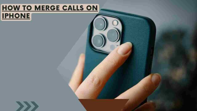 How to merge calls on iphone