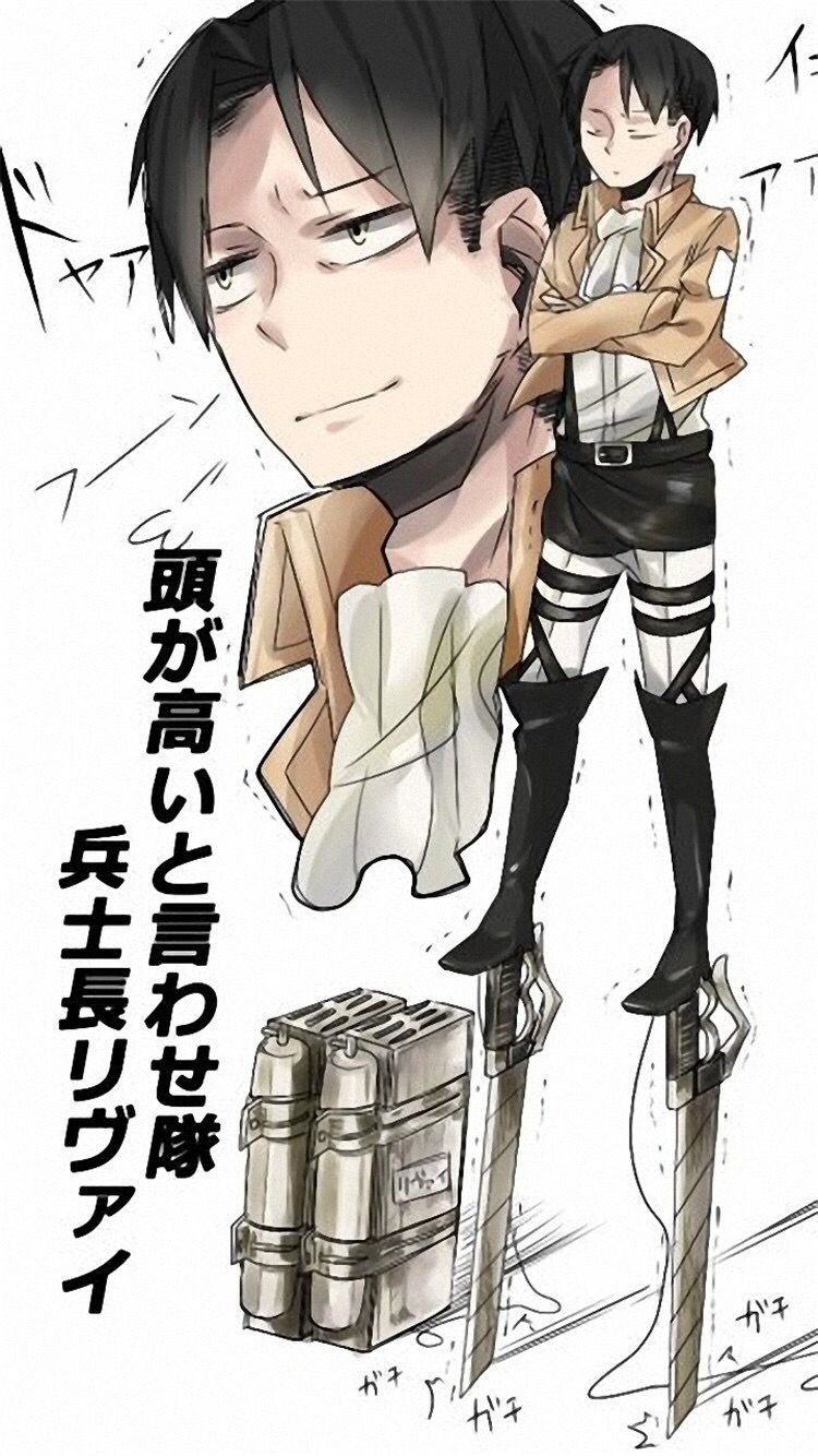 how tall is levi ackerman